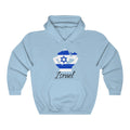 Israel Lady Flag Hoodie Sweatshirt 1 - Unisex