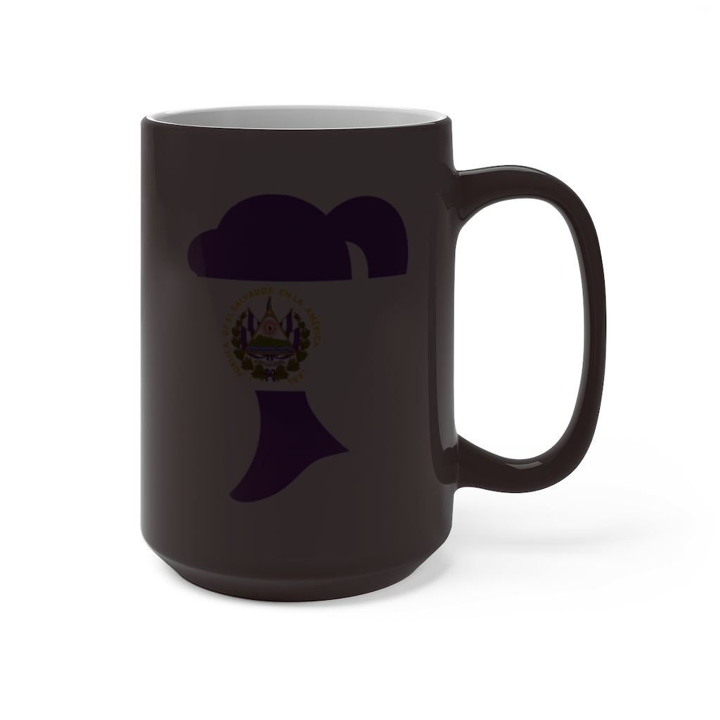 El Salvador Girl Color Changing Mug