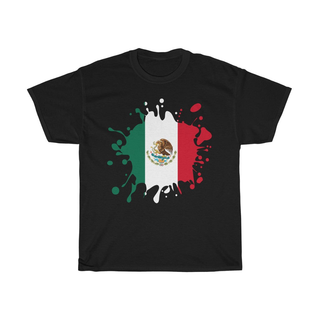 Mexico Splat Flag Standard Tee - Unisex