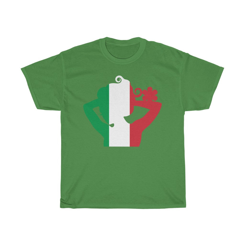 Italy Lady Flag Standard Tee - Unisex