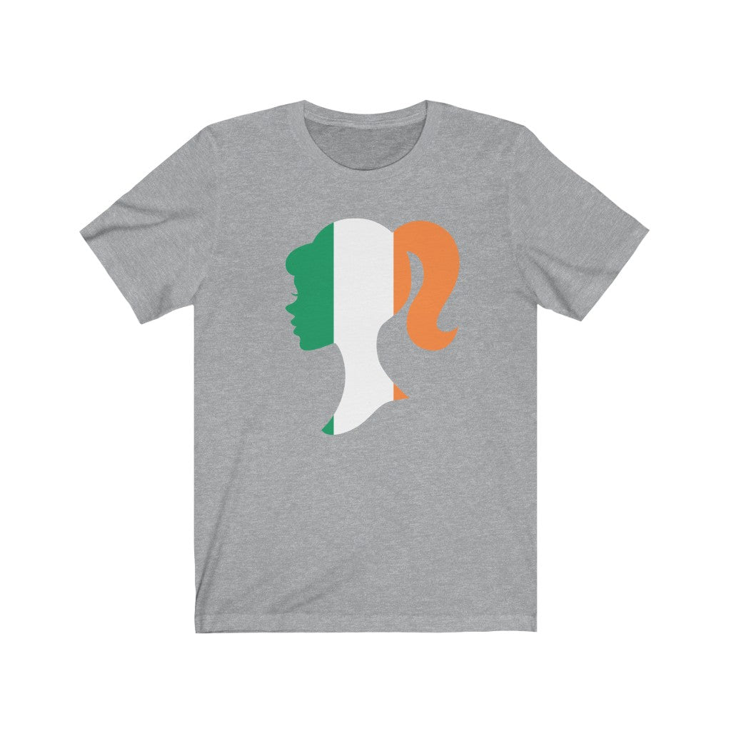 Ireland Girl Flag Premium Tee - Unisex
