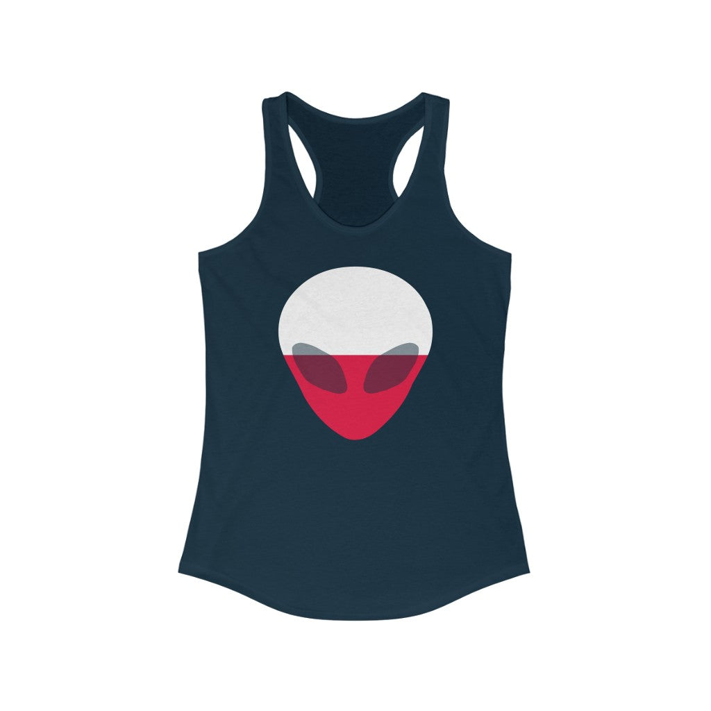 Poland Alien Flag Tank - Women