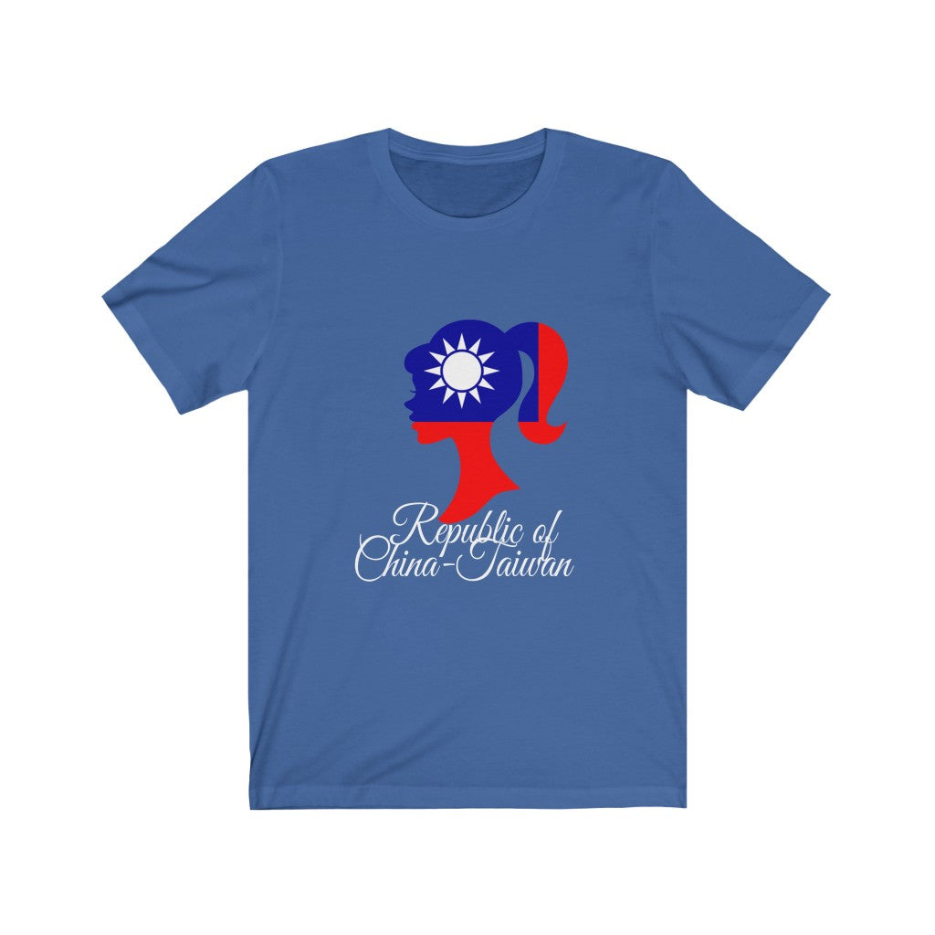 Republic of China - Taiwan Girl Flag Premium Tee 2 - Unisex