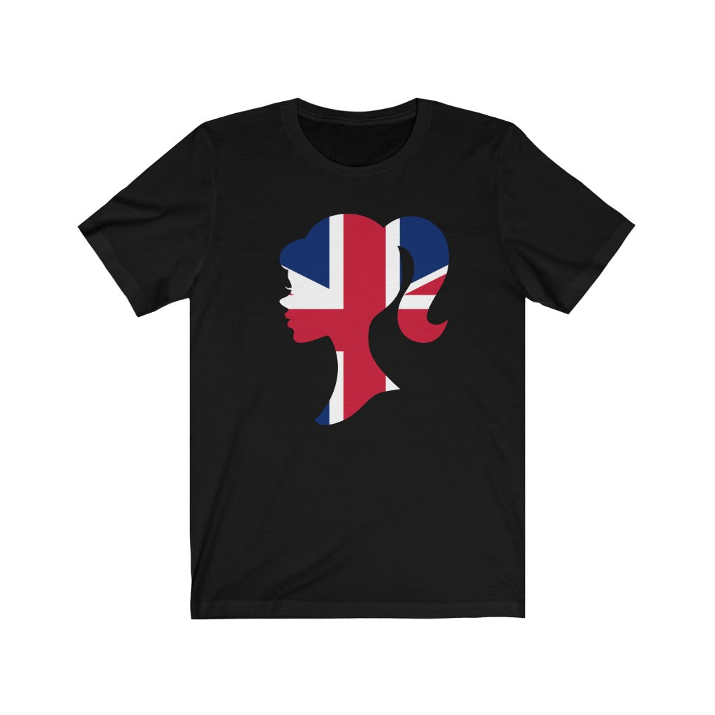 United Kingdom Girl Flag Premium Tee - Unisex