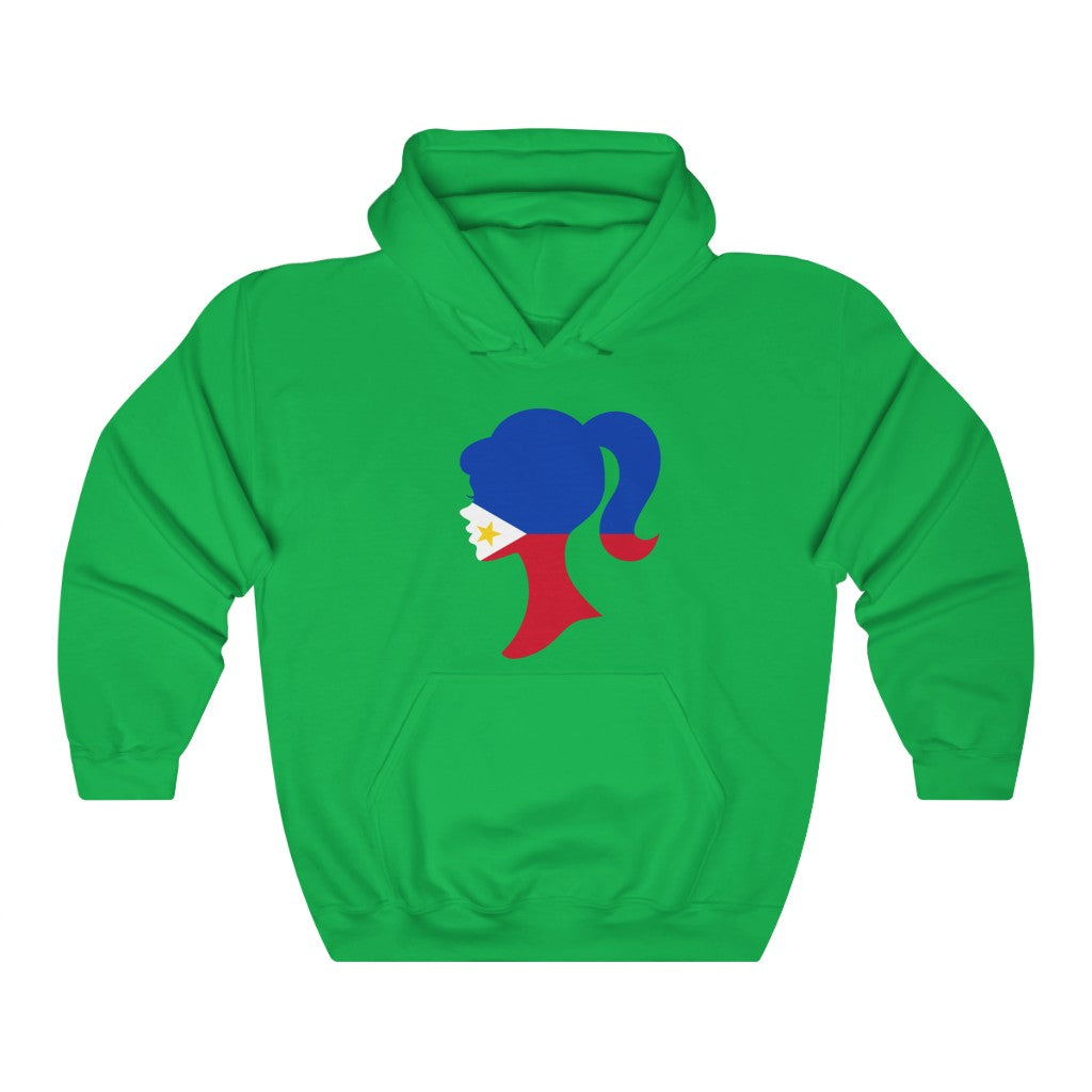 Philippines Girl Flag Hoodie Sweatshirt - Unisex