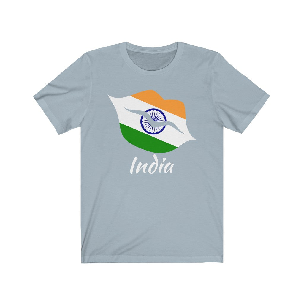 India Lips Flag Premium Tee 2 - Unisex