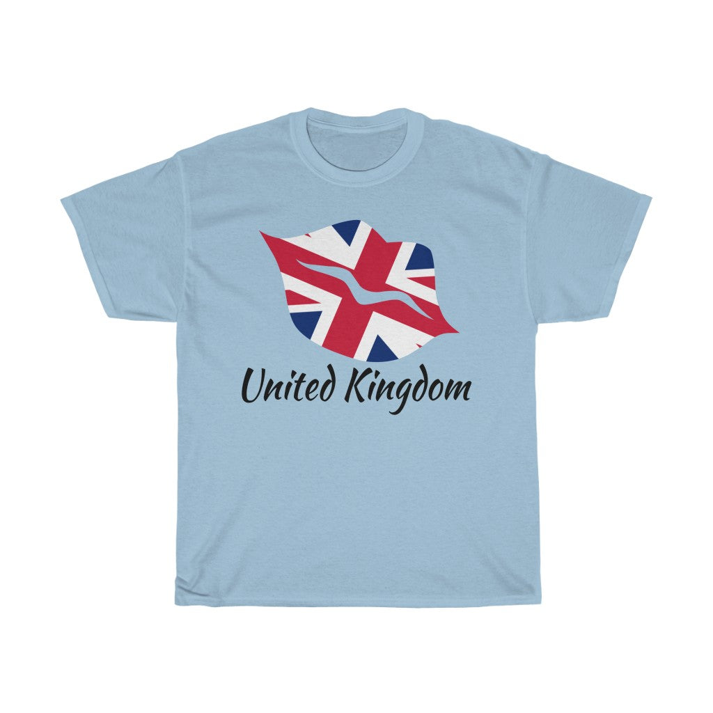 United Kingdom Lips Flag Standard Tee 1 - Unisex