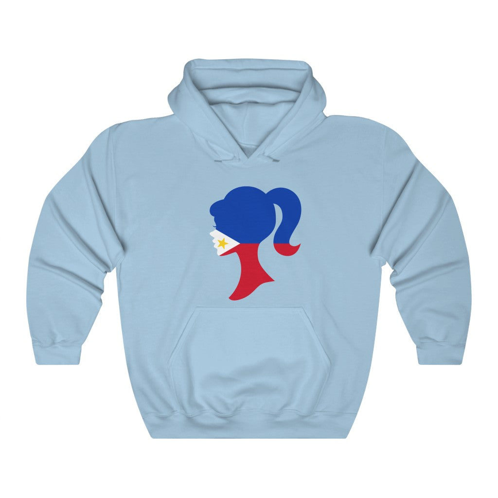 Philippines Girl Flag Hoodie Sweatshirt - Unisex