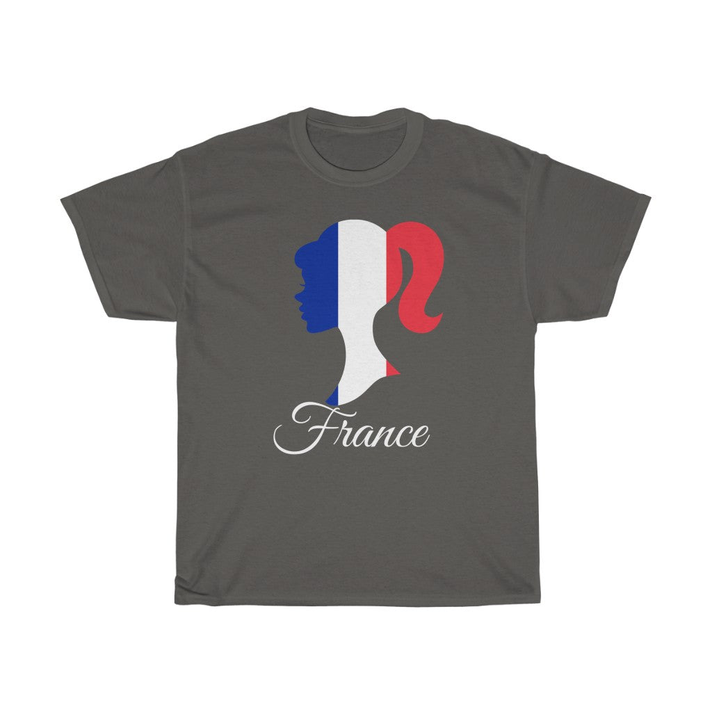 France Girl Flag Standard Tee 2 - Unisex