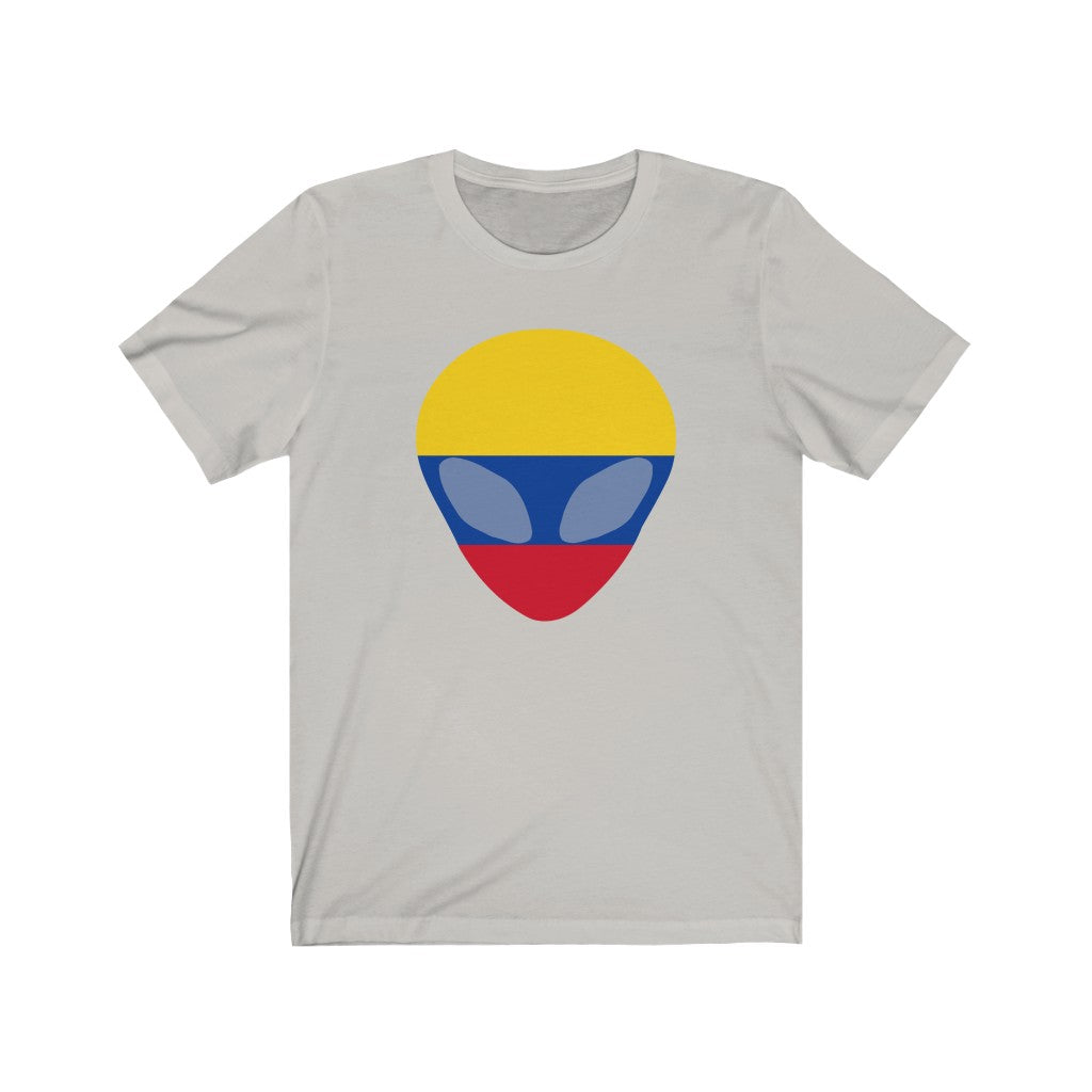 Colombia Alien Flag Premium Tee - Unisex