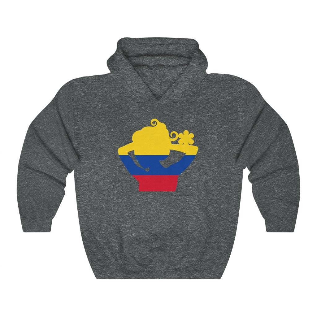 Colombia Lady Flag Hoodie Sweatshirt - Unisex