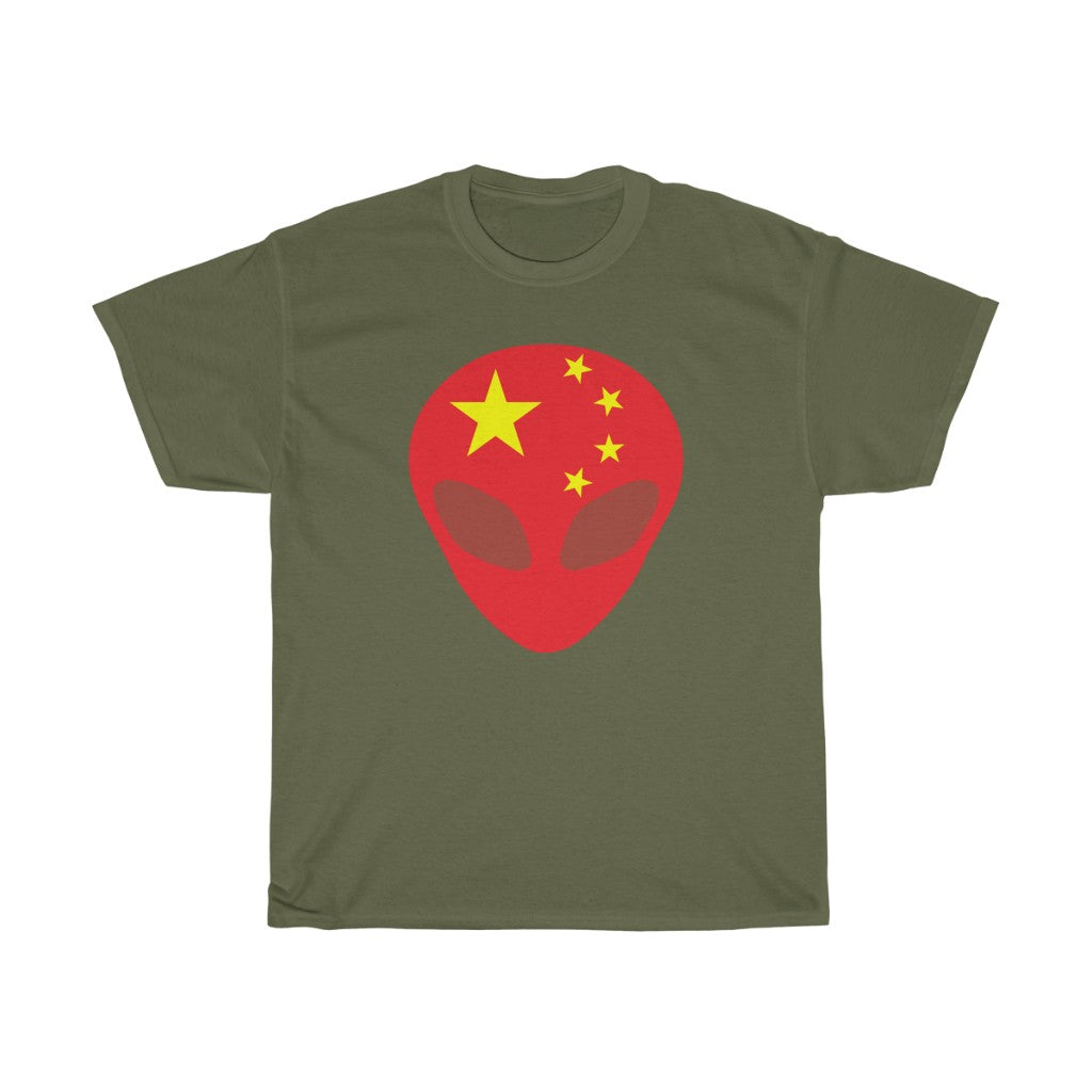 China Alien Flag Standard Tee - Unisex