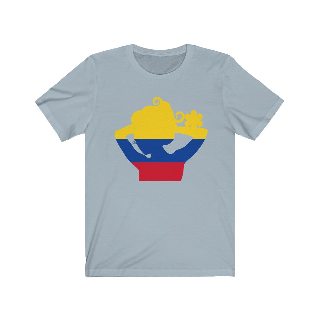 Colombia Lady Flag Premium Tee - Unisex