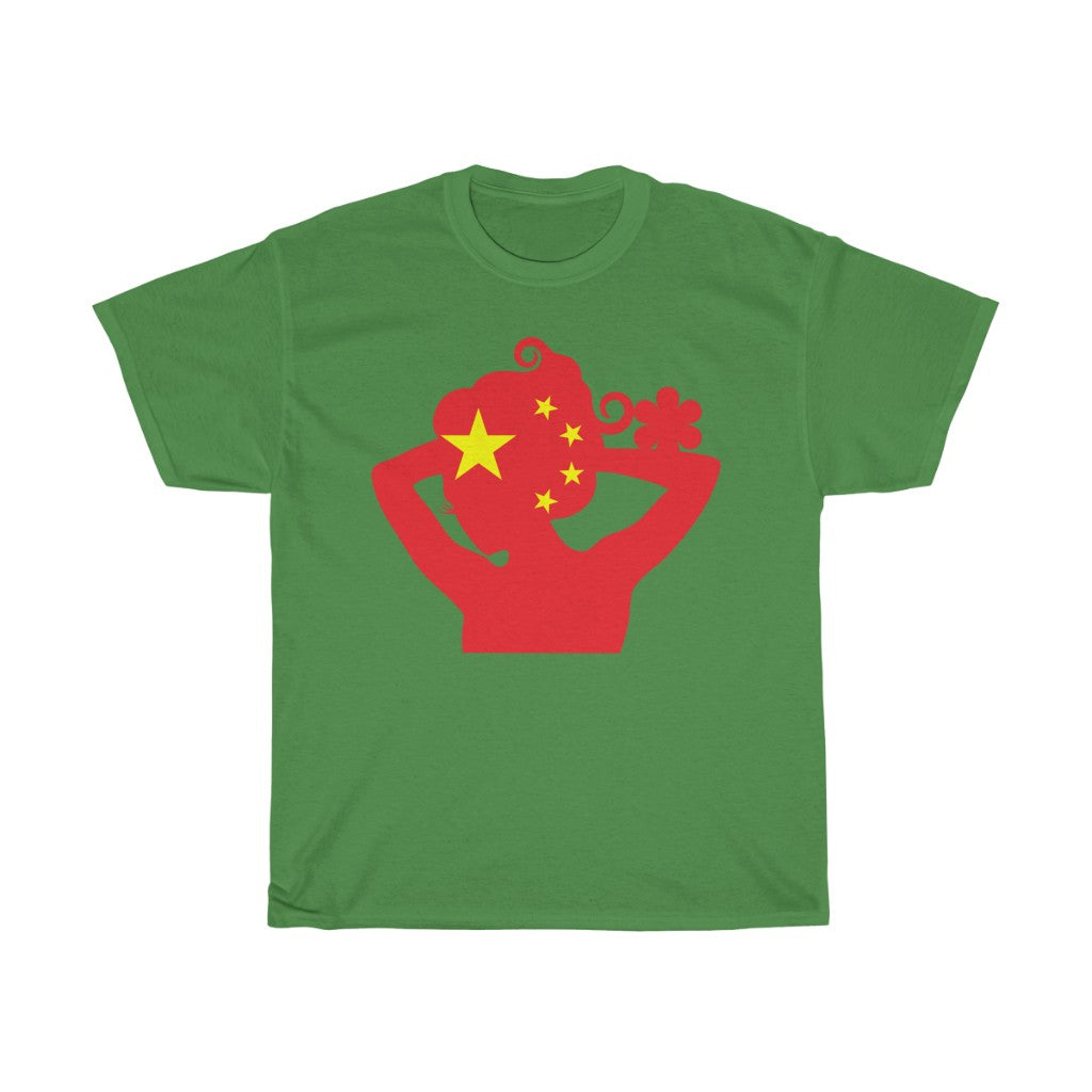 China Lady Flag Standard Tee - Unisex