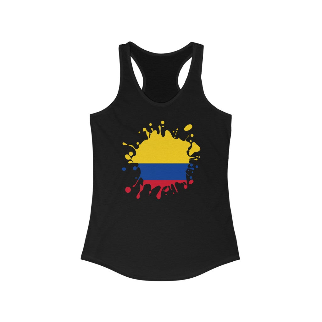 Colombia Splat Flag Tank - Women