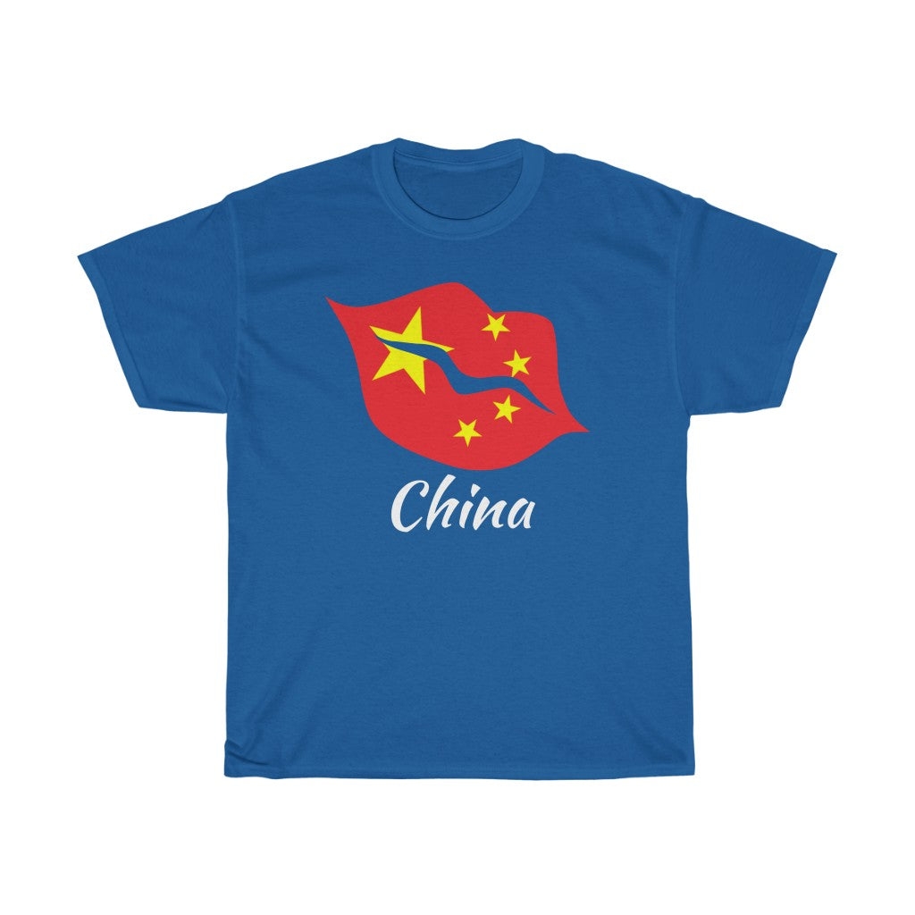 China Lips Flag Standard Tee 2 - Unisex