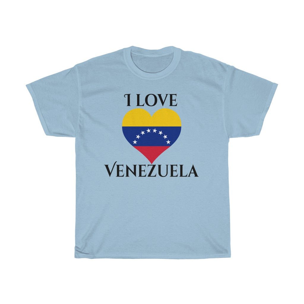 Venezuela Heart Flag Standard Tee 1 - Unisex