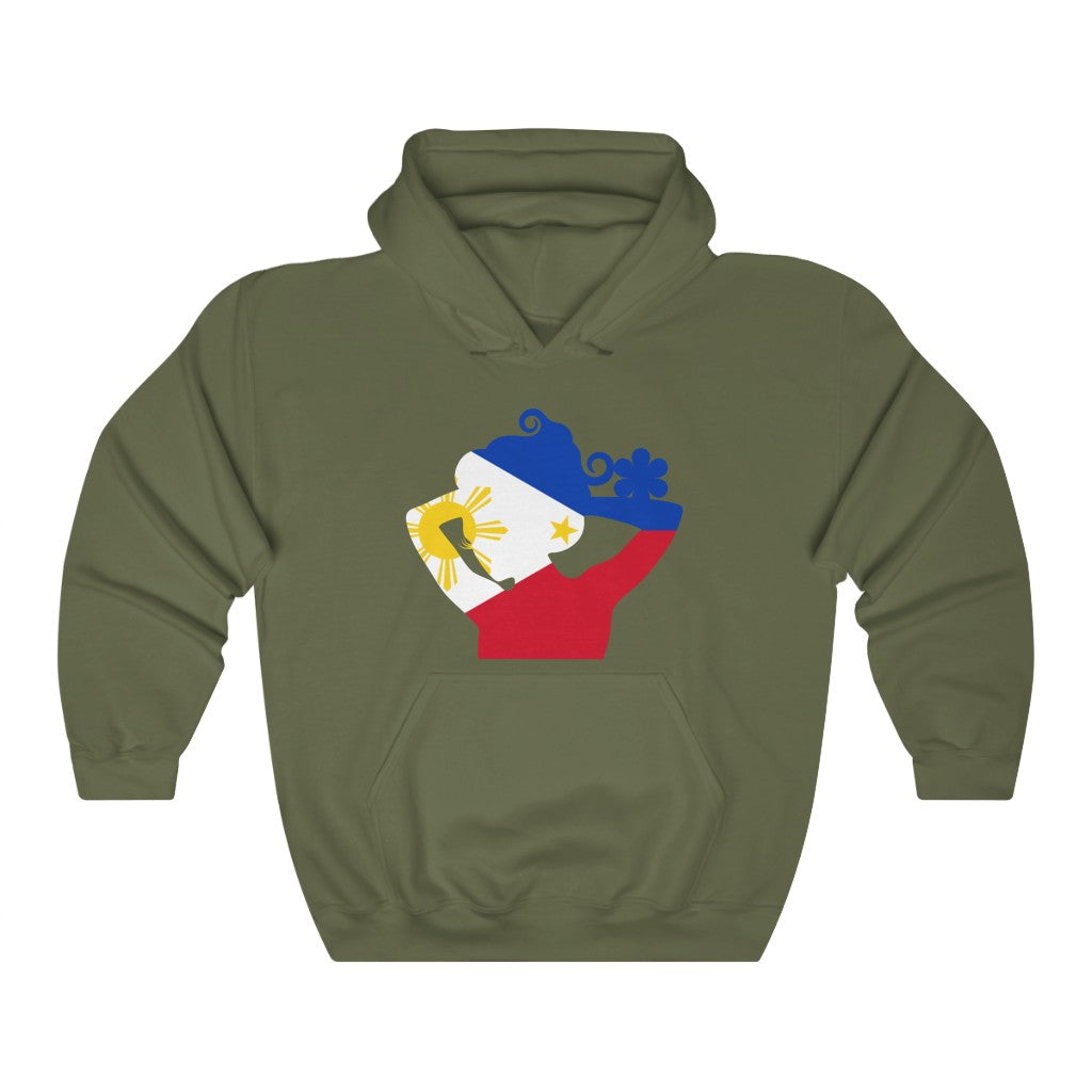 Philippines Lady Flag Hoodie Sweatshirt - Unisex