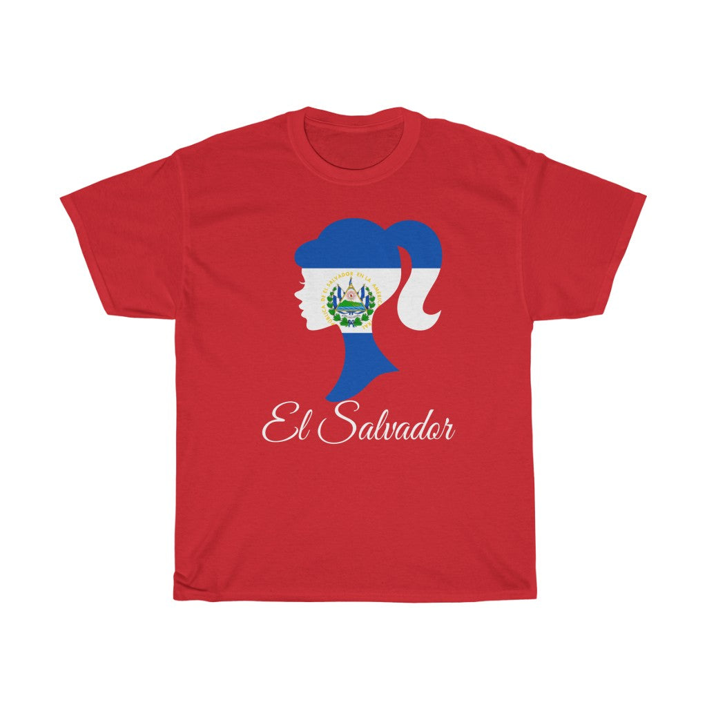 El Salvador Girl Flag Standard Tee 2 - Unisex