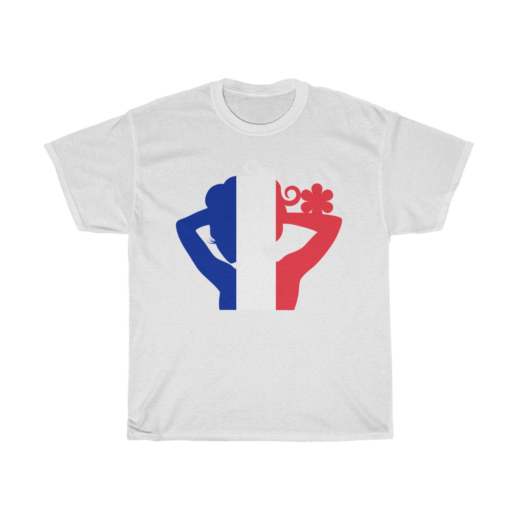 France Lady Flag Standard Tee - Unisex