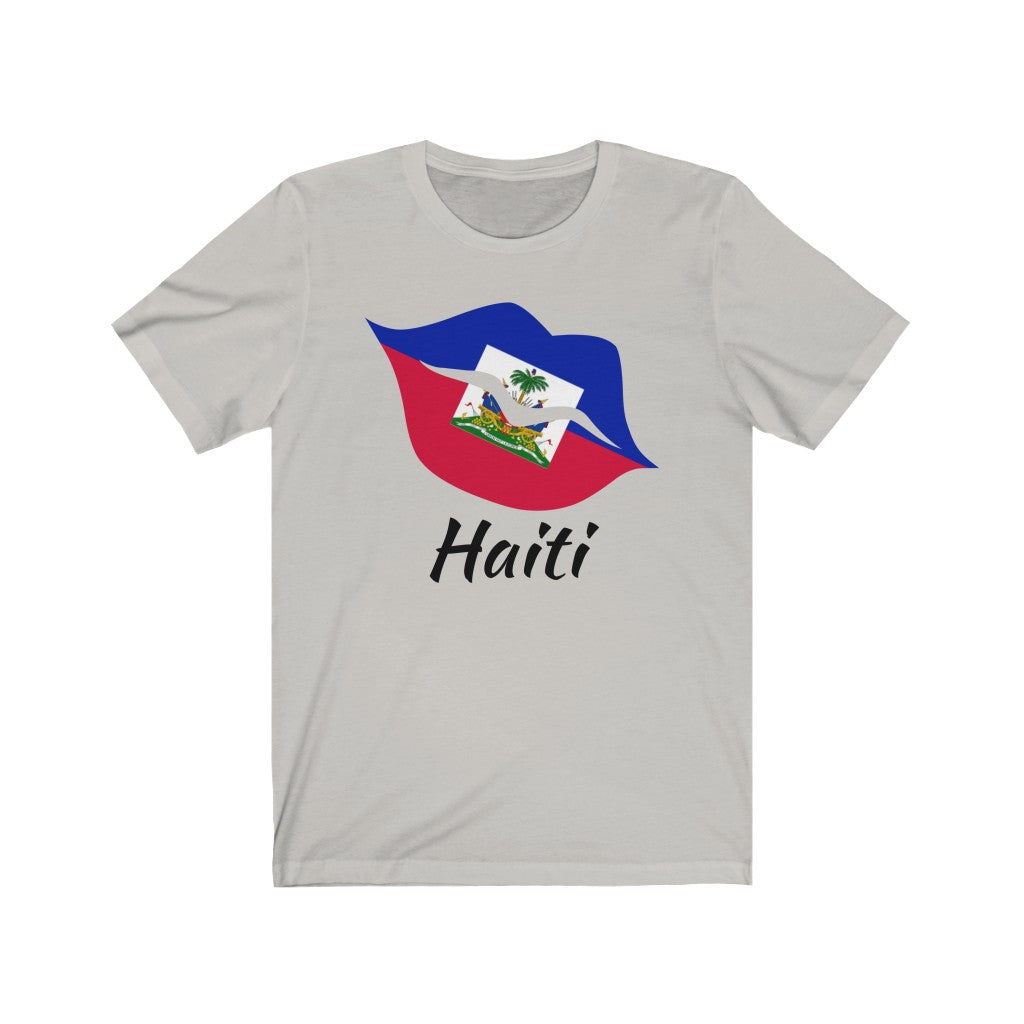 Haiti Lips Flag Premium Tee 1 - Unisex