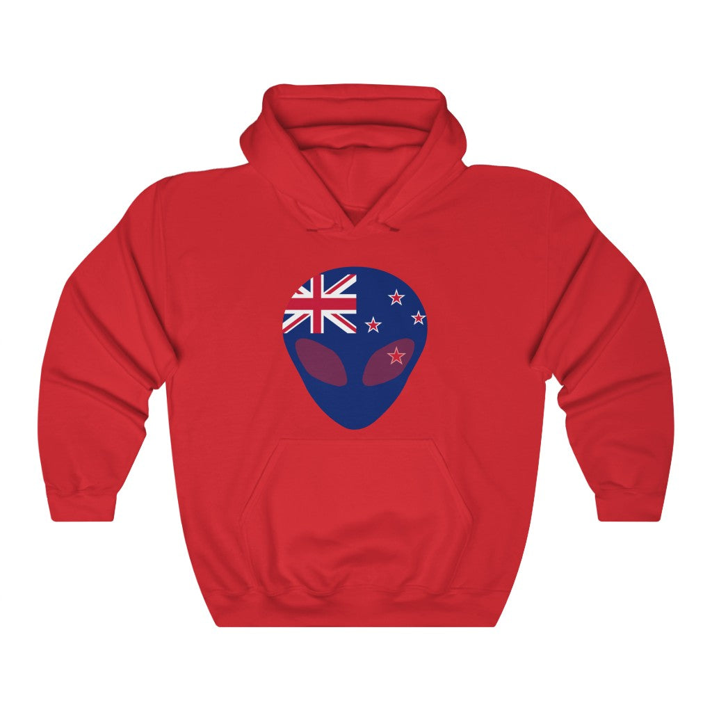 New Zealand Alien Flag Hoodie Sweatshirt - Unisex