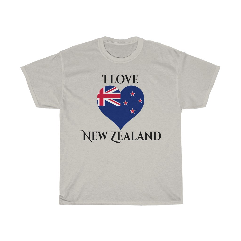 New Zealand Heart Flag Standard Tee 1 - Unisex