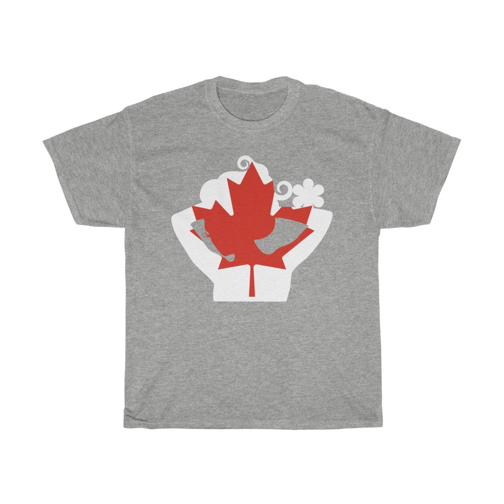 Canada Lady Flag Standard Tee - Unisex