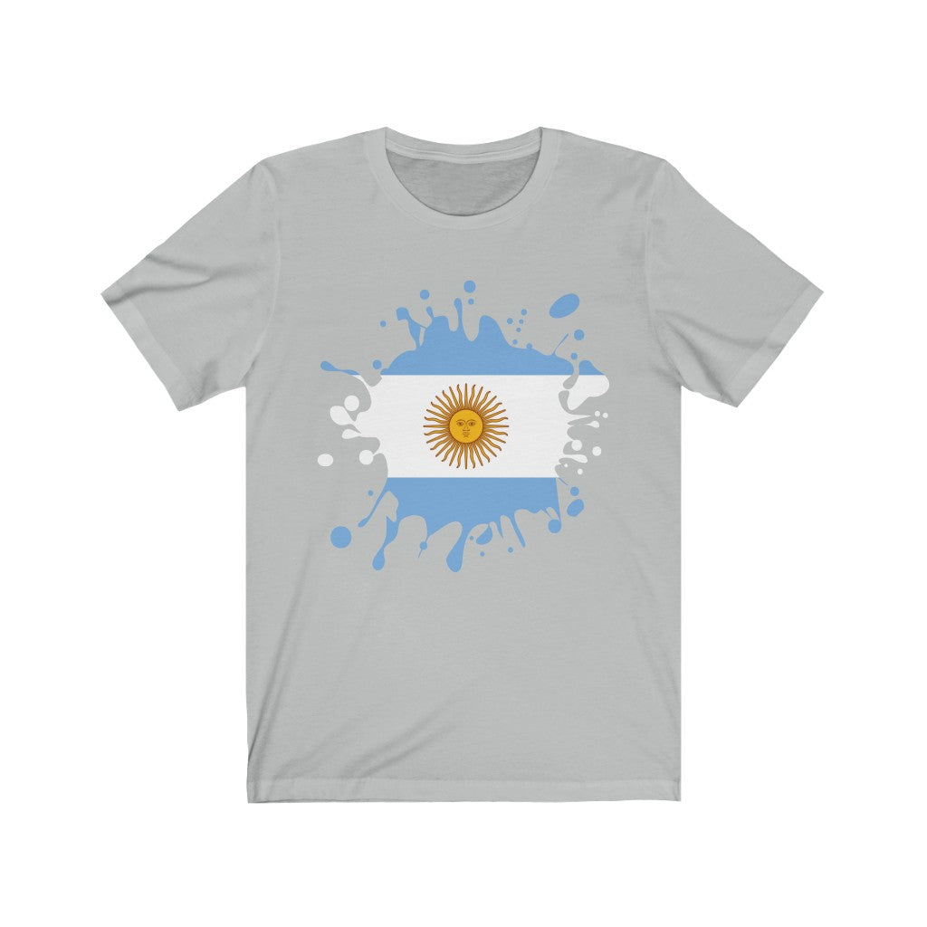 Argentina Splat Flag Premium Tee - Unisex