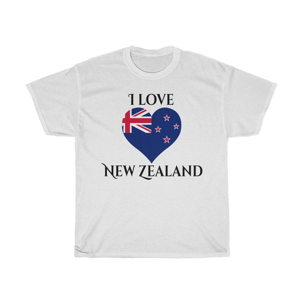 New Zealand Heart Flag Standard Tee 1 - Unisex