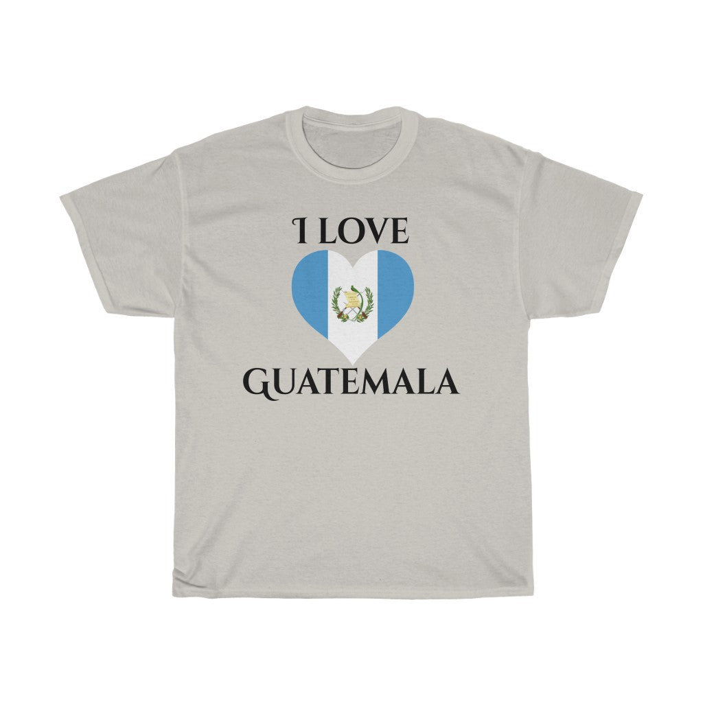 Guatemala Heart Flag Standard Tee 1 - Unisex
