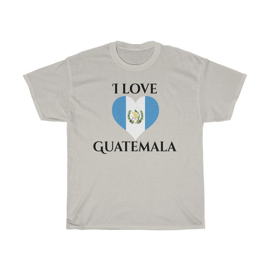 Guatemala Heart Flag Standard Tee 1 - Unisex