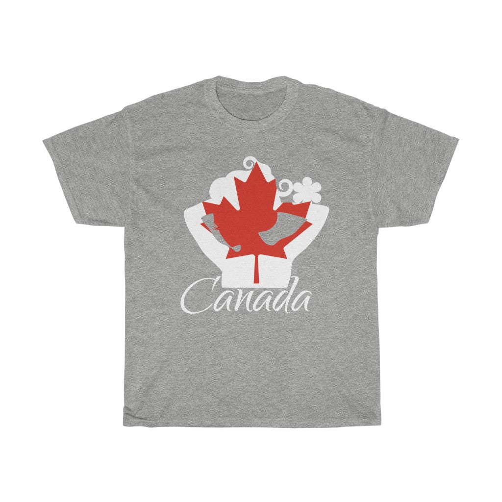 Canada Lady Flag Standard Tee 2 - Unisex