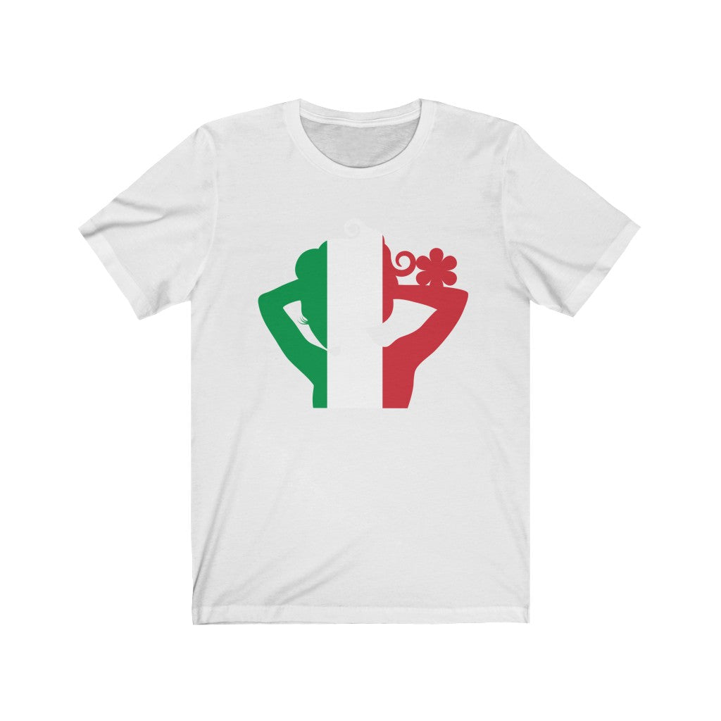 Italy Lady Flag Premium Tee - Unisex