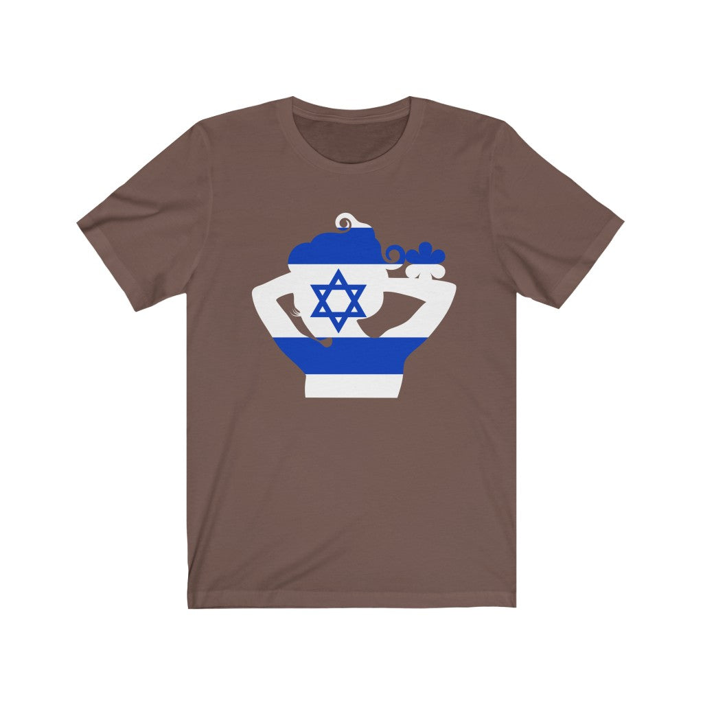 Israel Lady Flag Premium Tee - Unisex