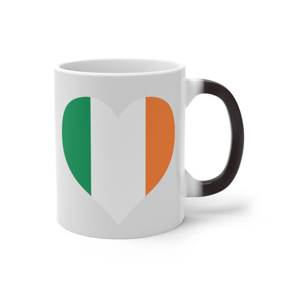 Ireland Heart Color Changing Mug