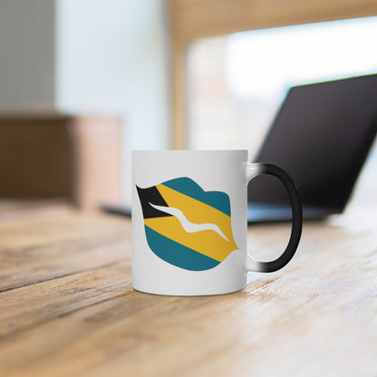 Bahamas Lips Color Changing Mug