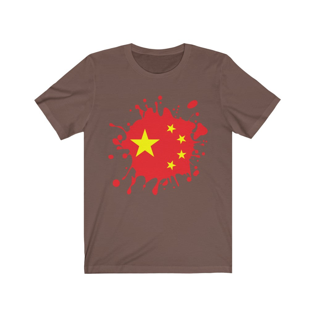 China Splat Flag Premium Tee - Unisex