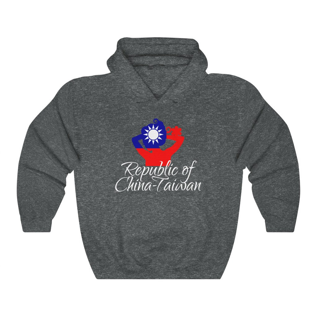 Republic of China - Taiwan Lady Flag Hoodie Sweatshirt 2 - Unisex