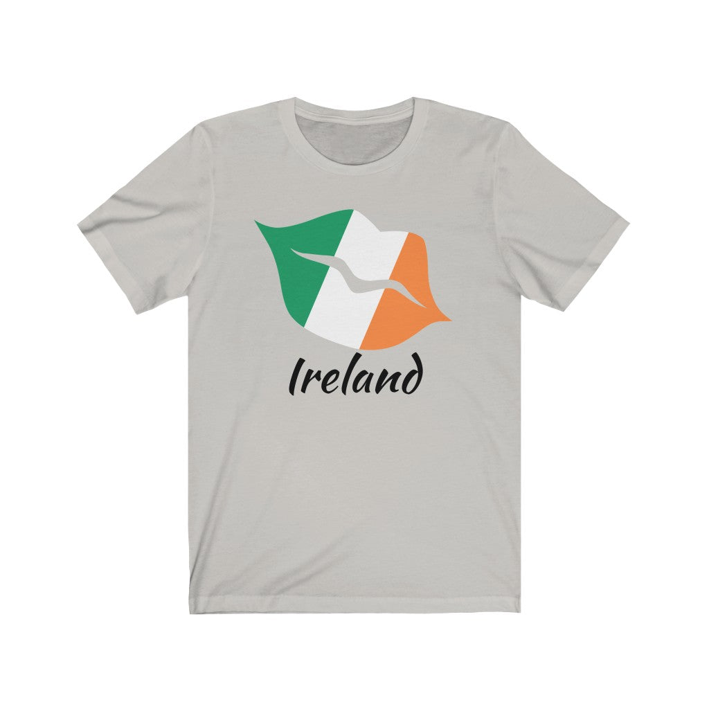Ireland Lips Flag Premium Tee 1 - Unisex
