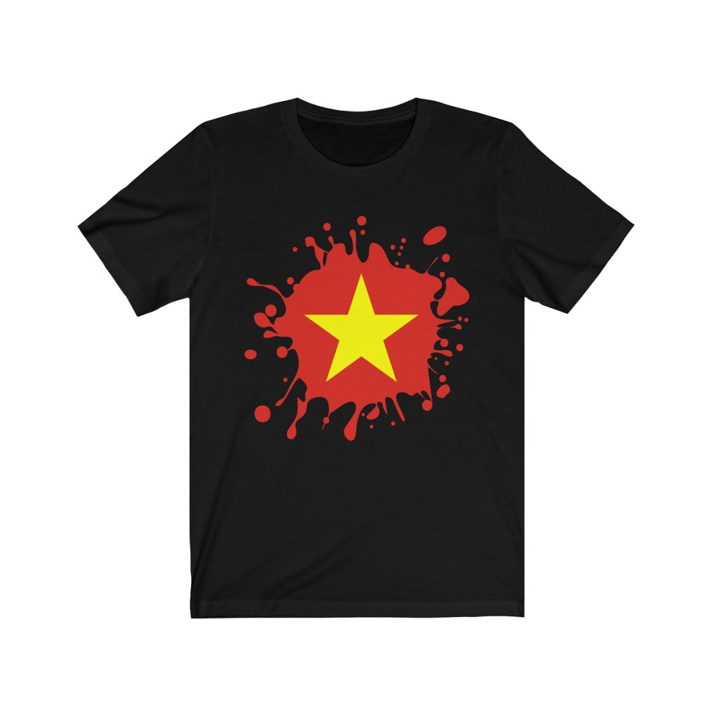 Vietnam Splat Flag Premium Tee - Unisex