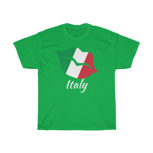 Italy Lips Flag Standard Tee 2 - Unisex