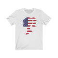 United States of America Girl Flag Premium Tee - Unisex