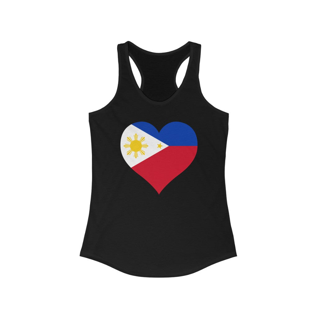 Philippines Heart Flag Tank - Women