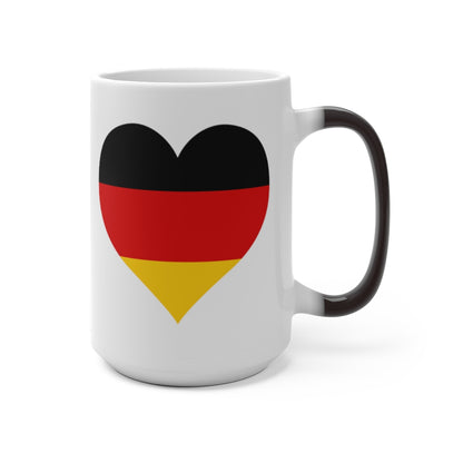 German Heart Color Changing Mug