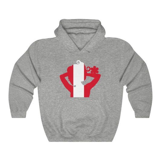 Peru Lady Flag Hoodie Sweatshirt - Unisex