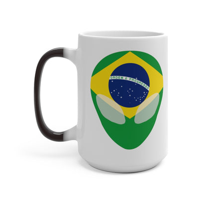 Brazil Alien Color Changing Mug
