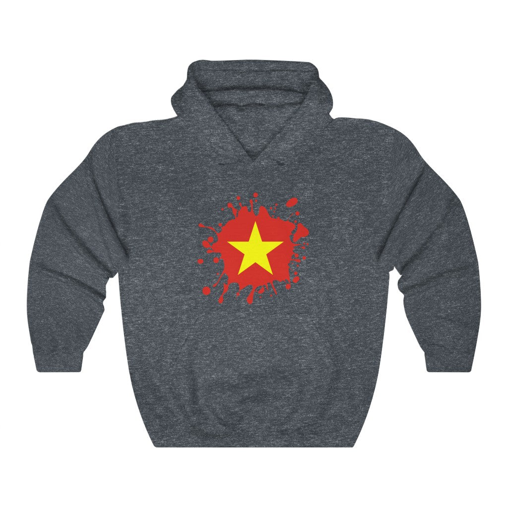 Vietnam Splat Flag Hoodie Sweatshirt - Unisex