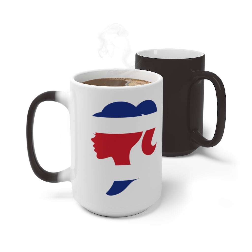 Costa Rica Girl Color Changing Mug