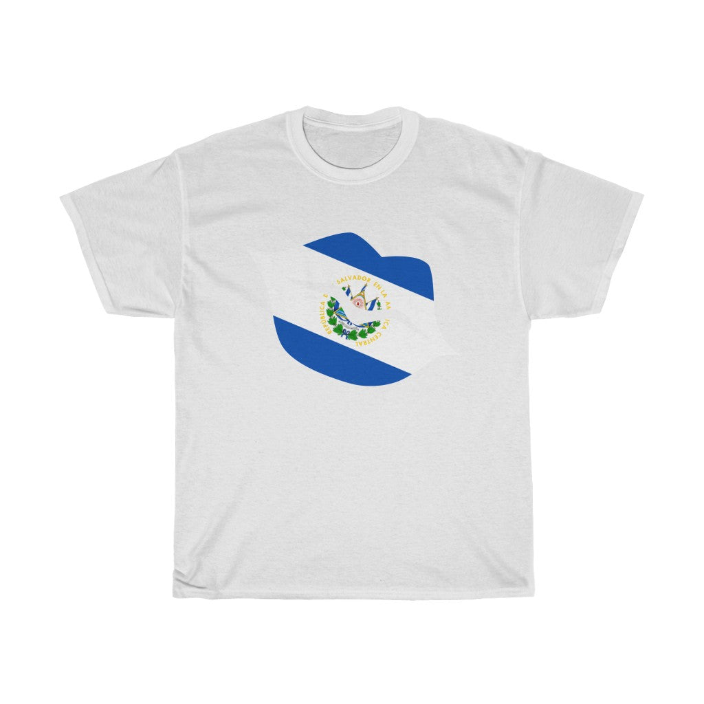 El Salvador Lips Flag Standard Tee - Unisex